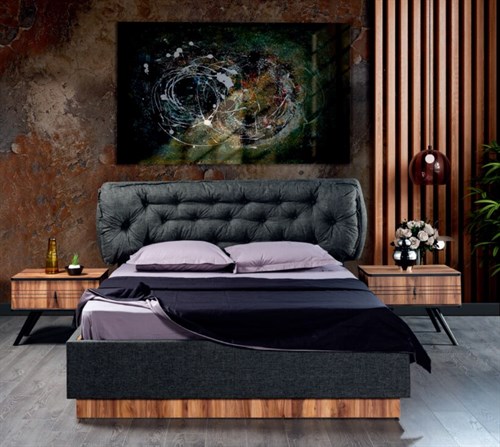 Capilon Deco Yatak Odası Takımı-BazalıModern Yatak Odası Takımı