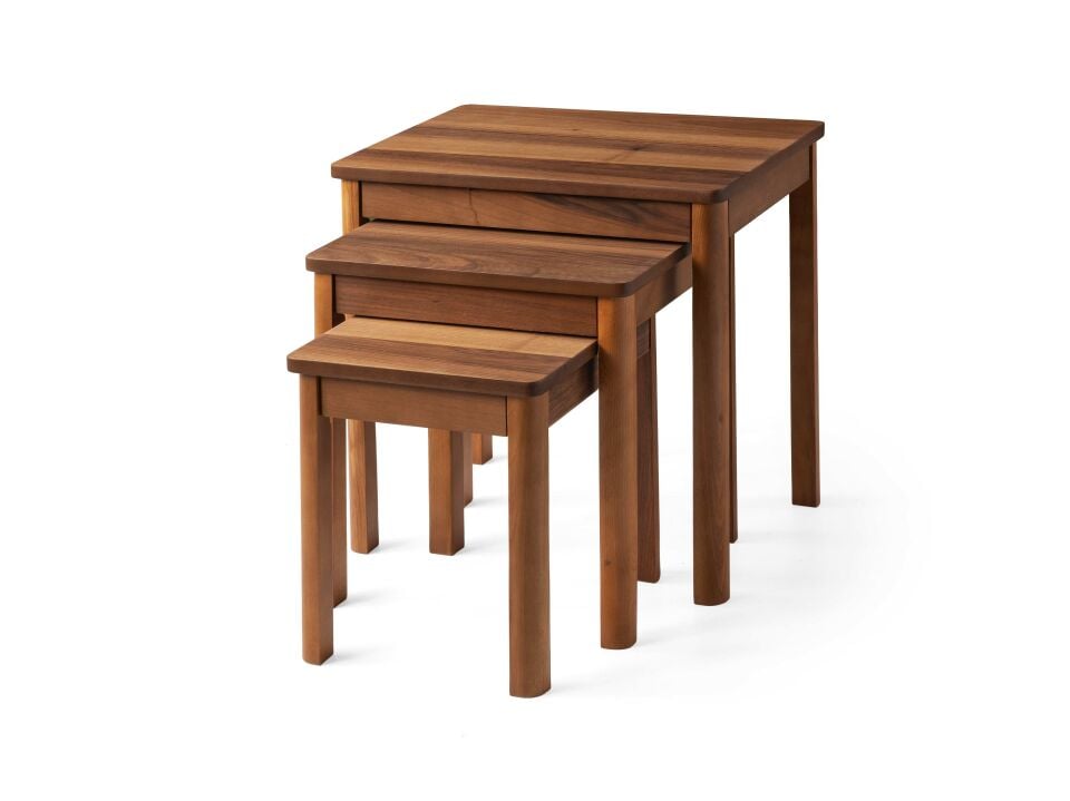 VERALINE ELİF ZİGON SEHPA-CEVİZ/CEVİZ