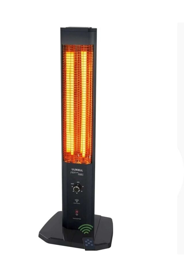 LUXELL MHR 1800W 3 FİLAMENT KULE TİPİ ISITICI(UZAKTAN KUMANDA)