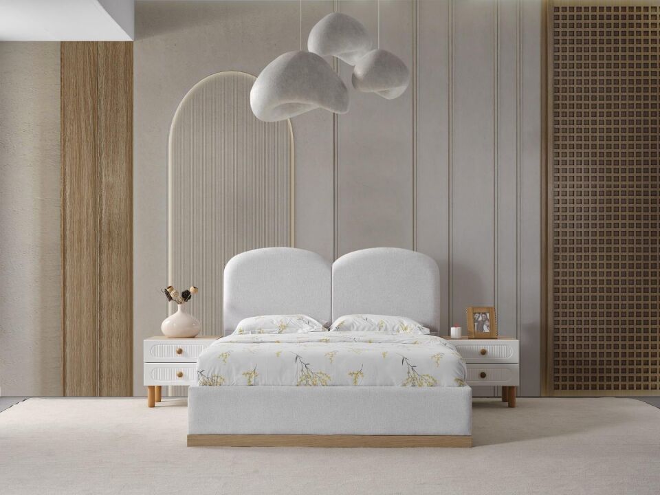 BERNİDO NERGİS VOL1D YATAK ODASI TAKIMI-BAZALI