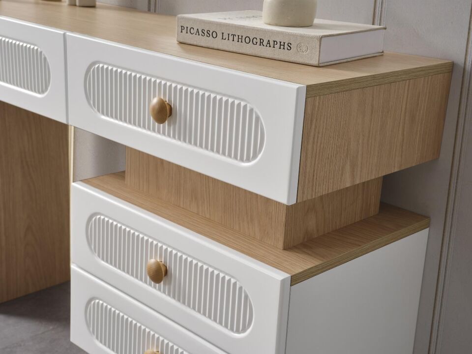 BERNİDO NERGİS VOL1D YATAK ODASI TAKIMI-BAZALI