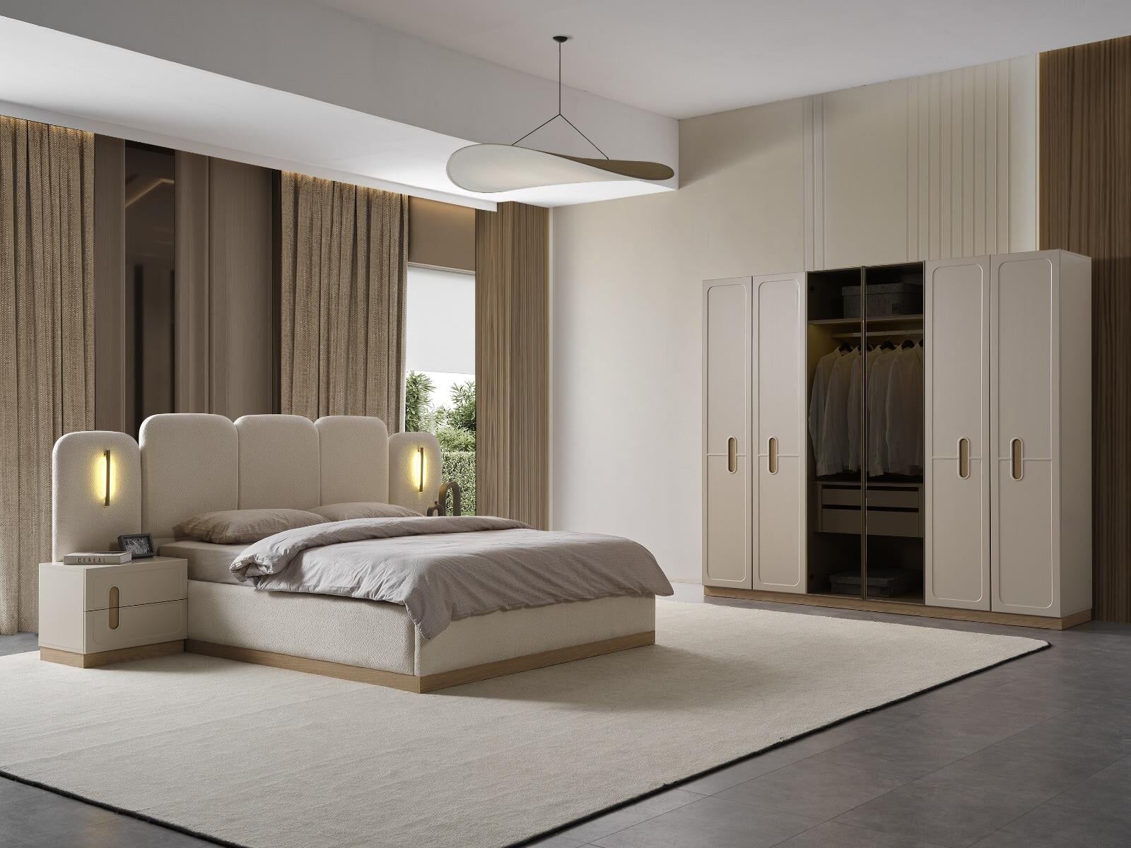 BERNİDO CAPELLA VOL1C YATAK ODASI TAKIMI-KARYOLALI