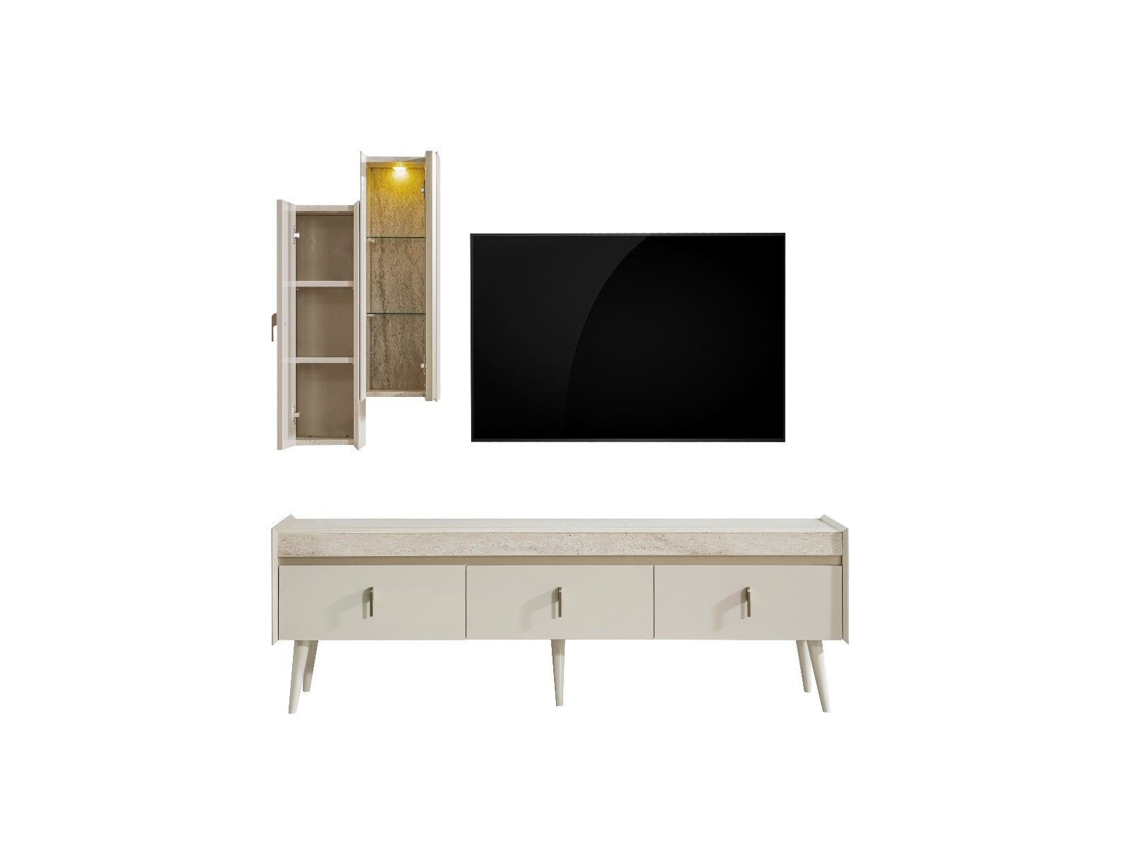 OTTIMO VİSTA TV ÜNİTESİ ÜST MODÜL