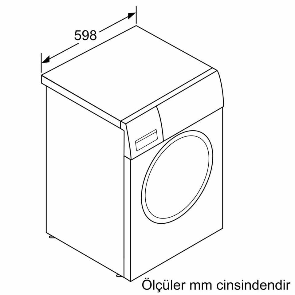 Profilo CGA142X0TR 9 KG 1200D Çamaşır Makinesi