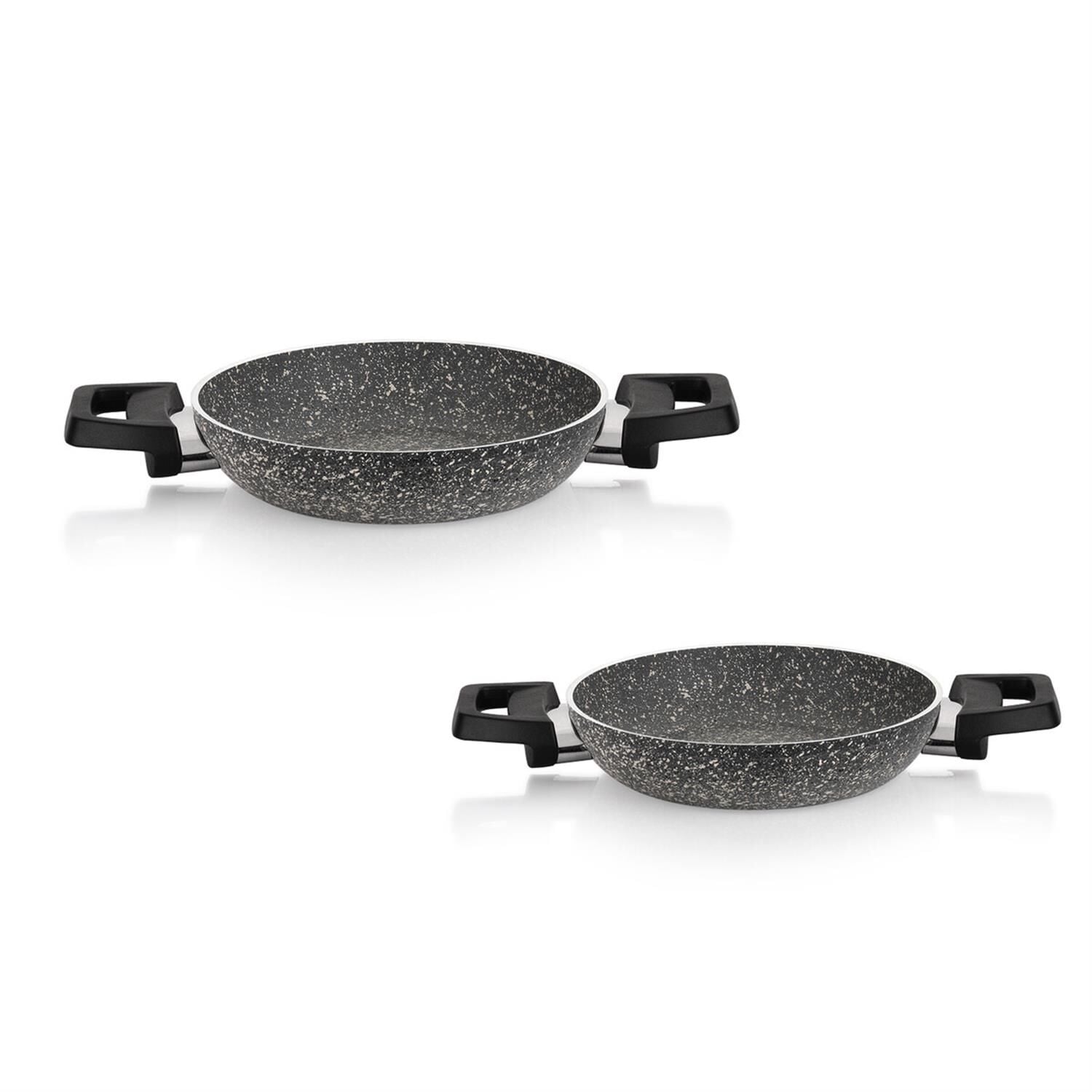 Schafer Eternal Sahan 18 cm + 22 cm 2'li Set - Gri