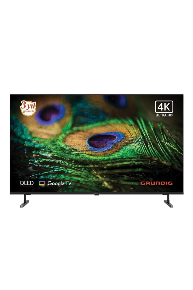 GRUNDIG 55 GQ 750A 4K UHD UYDULU SMART GOOGLE QLED TV