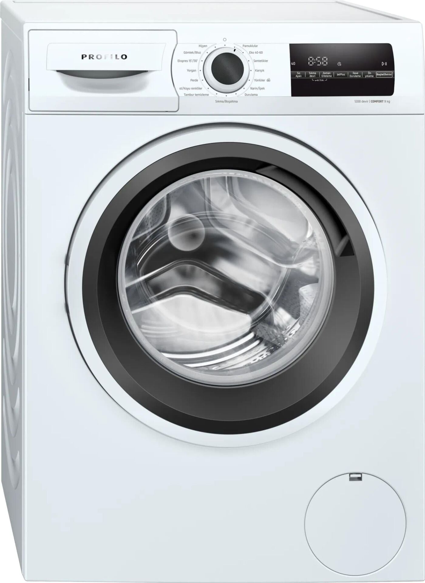 Profilo CMN12190TR 9 Kg 1200D Çamaşır Makinesi
