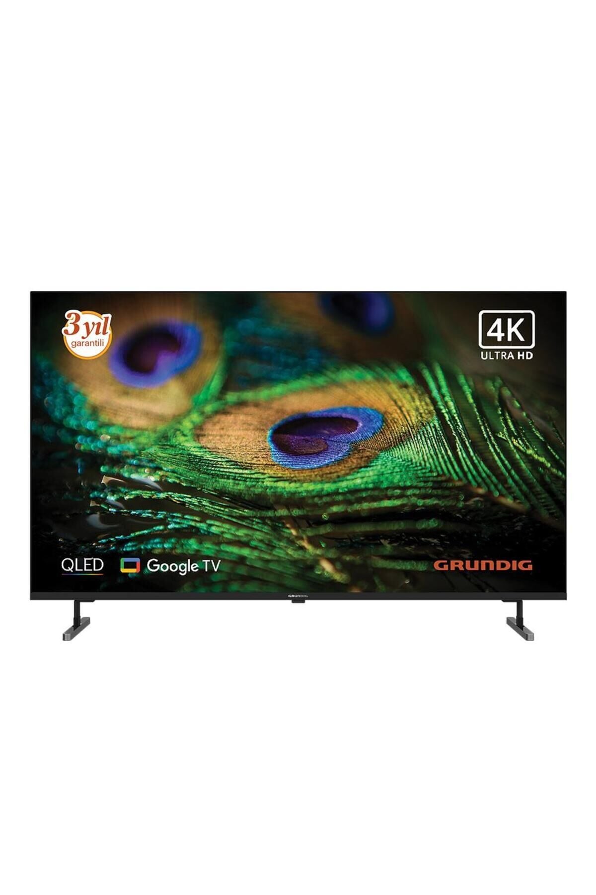 GRUNDIG 65 GQ 750A 4K UHD UYDULU SMART GOOGLE QLED TV