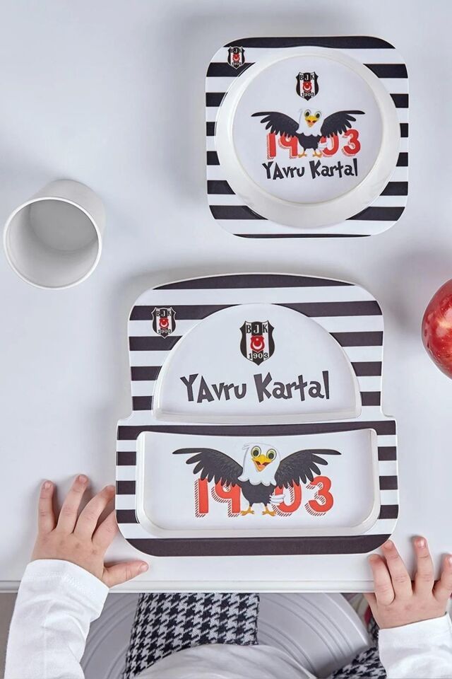 Neva N3375 Beşiktaş Lisanslı 3 Parça Mama Takımı