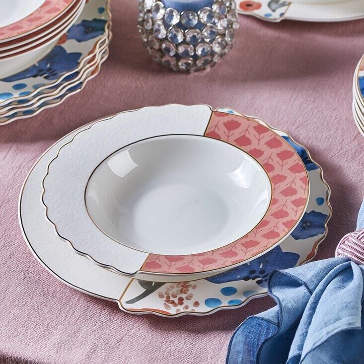 Neva N3453 Ophelya Hibrit 24 Prc Yemek Takımı