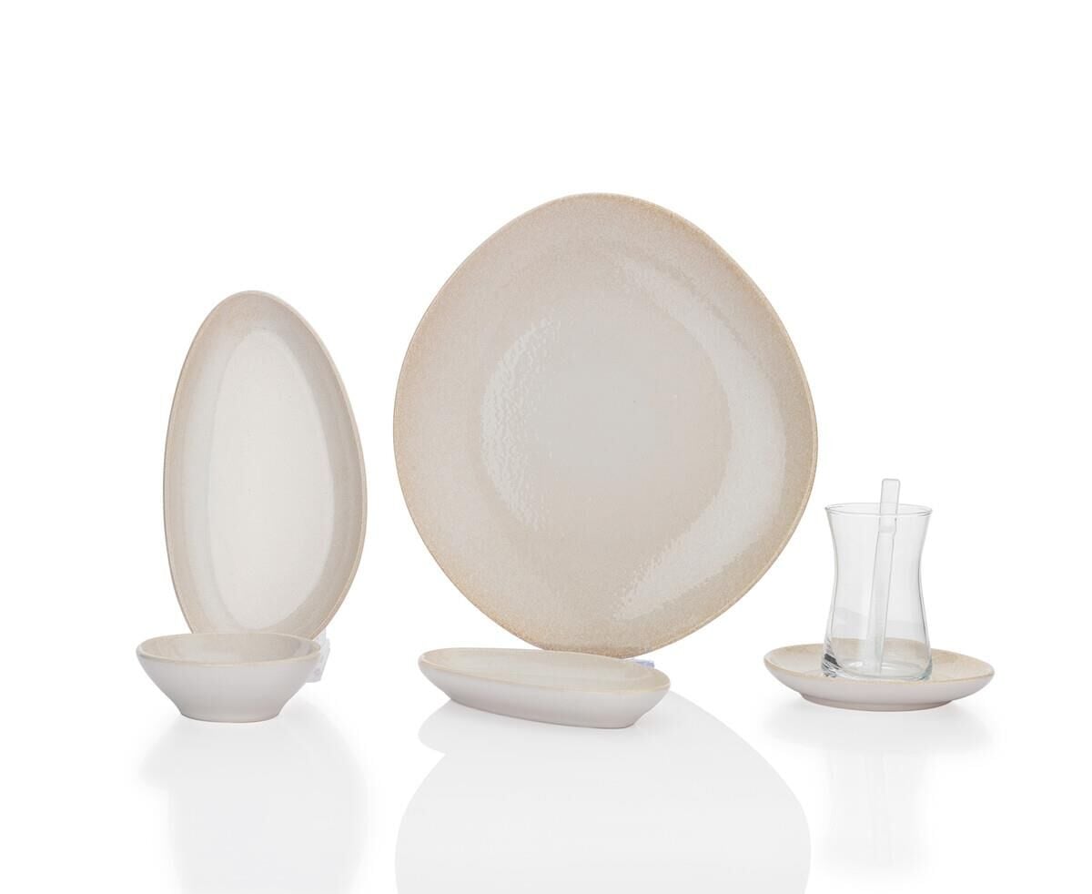 Schafer Felis Kahvaltı Takımı -32 Parça-Krem