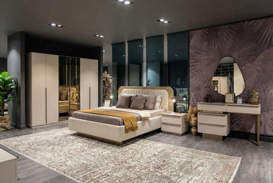 TEZCANLAR PRADA YATAK ODASI TAKIMI-BAZALI