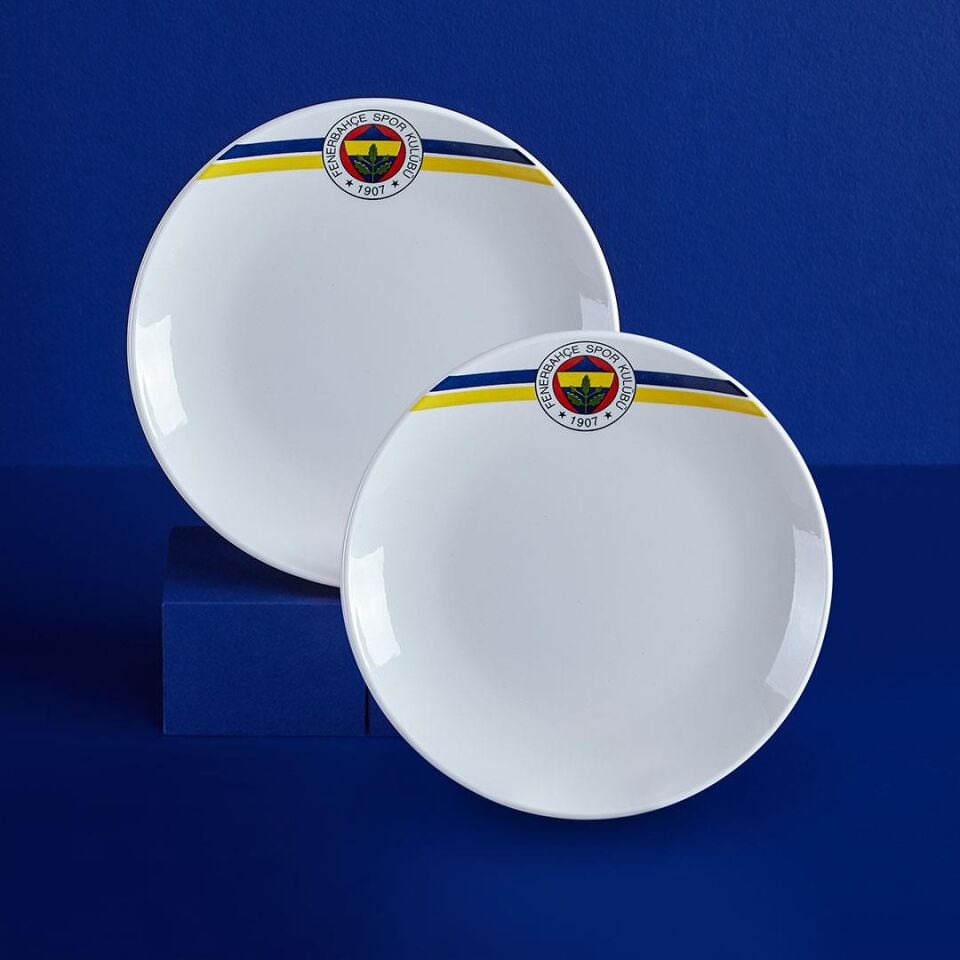 Neva N3430 Fenerbahçe Klasik Logo 2'Li Pasta Tabağı