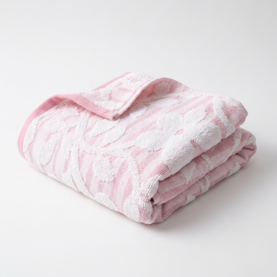 ÖZDİLEK BLOOM 50*90 HAVLU PEMBE