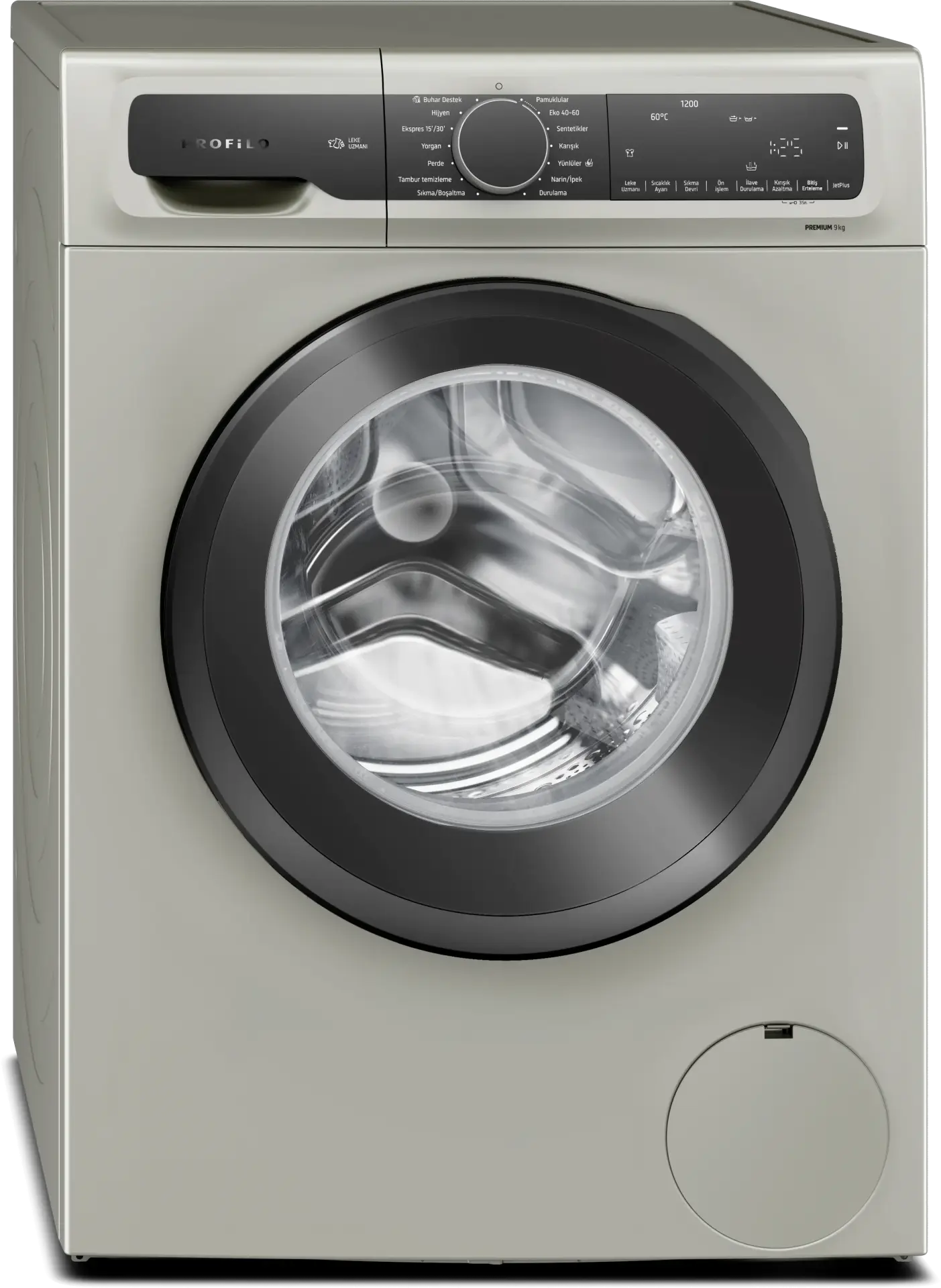 Profilo CGA242ZXTR 9 Kg Çamaşır Makinesi - Inox