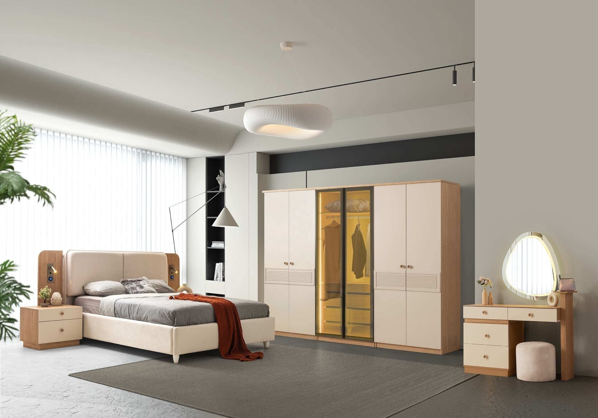 ERENLİFE VEGA YATAK ODASI TAKIMI-BAŞLIKLI