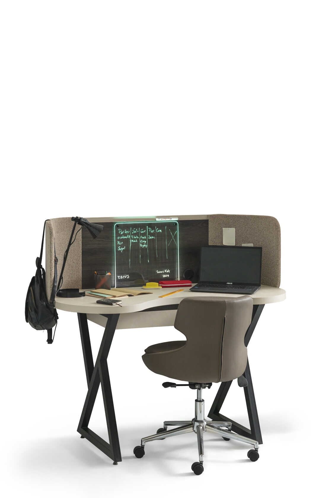 SEVEN FOCUS ÇALIŞMA MASASI (ÜST MODÜL DAHİL)