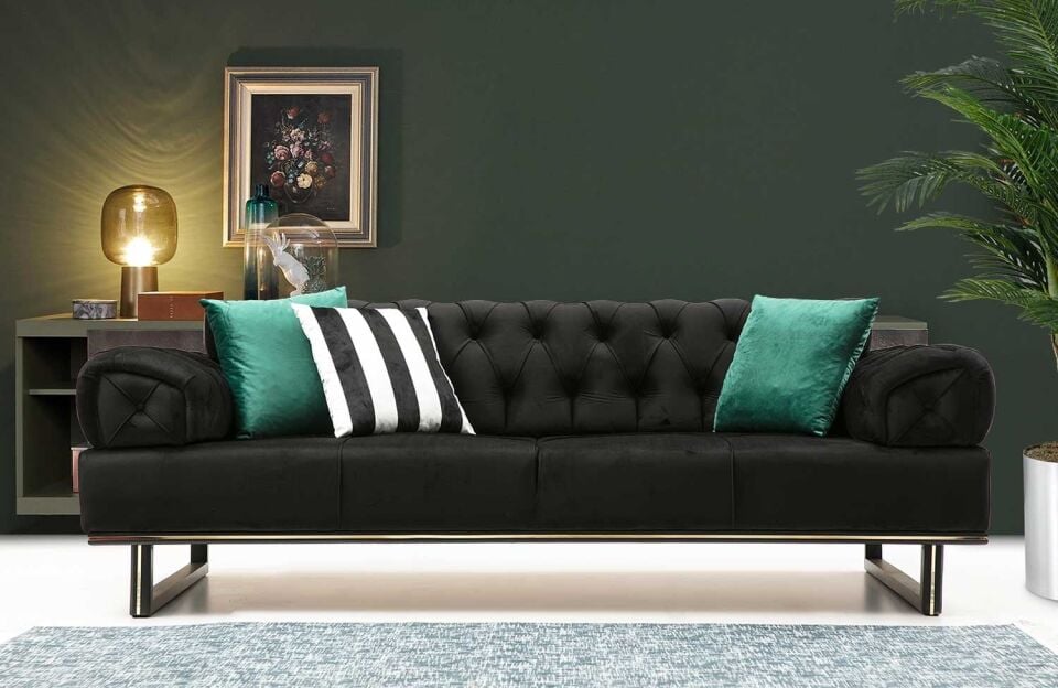 İpeğim Prestij Gold 3'Lü Koltuk