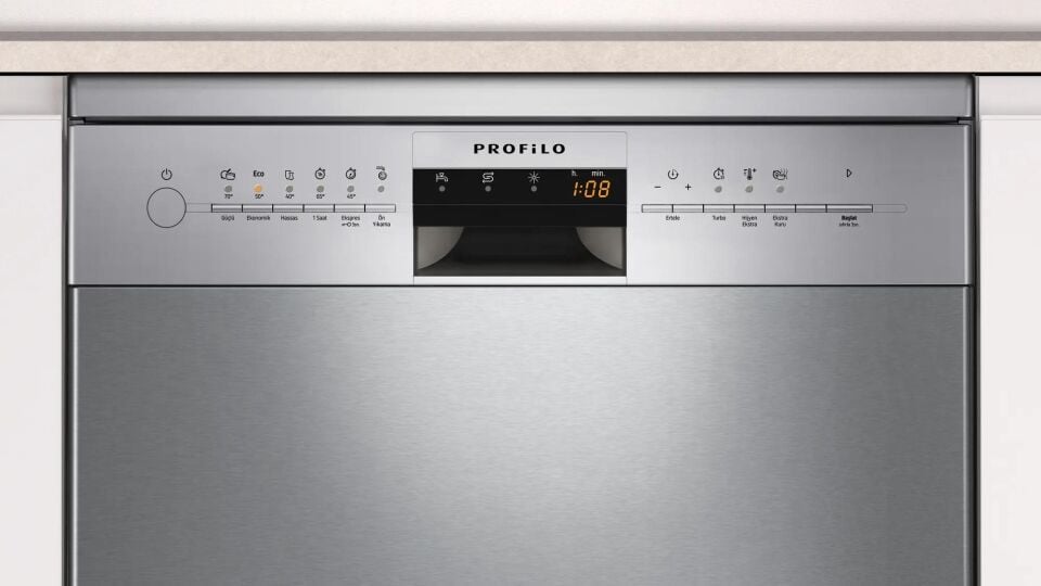 Profilo BM6380MA Bulaşık Makinesi - Inox