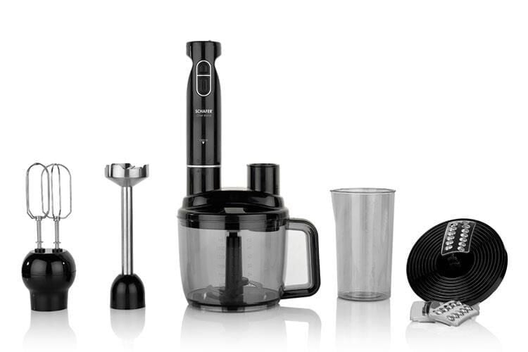 SCHAFER CHEF BLEND MEGA BLENDER SET- SİYAH/GÜMÜŞ