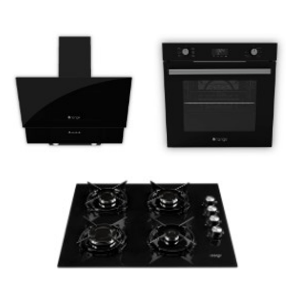 Orange Siyah Ankastre Set (D4001, O501, F9001)