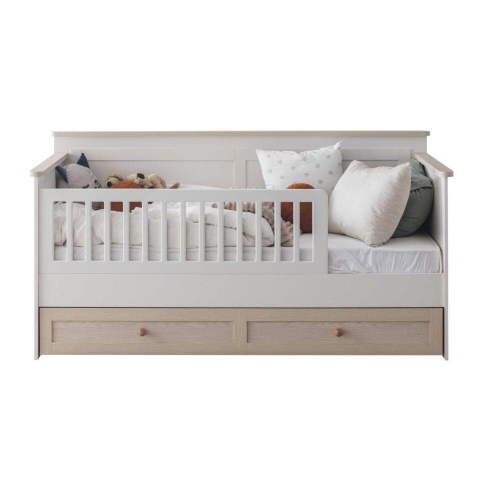 SEVEN DÜNYA DÖŞEMELİ TODDLER 90*190 KARYOLA-COCO 01 A.KREM
