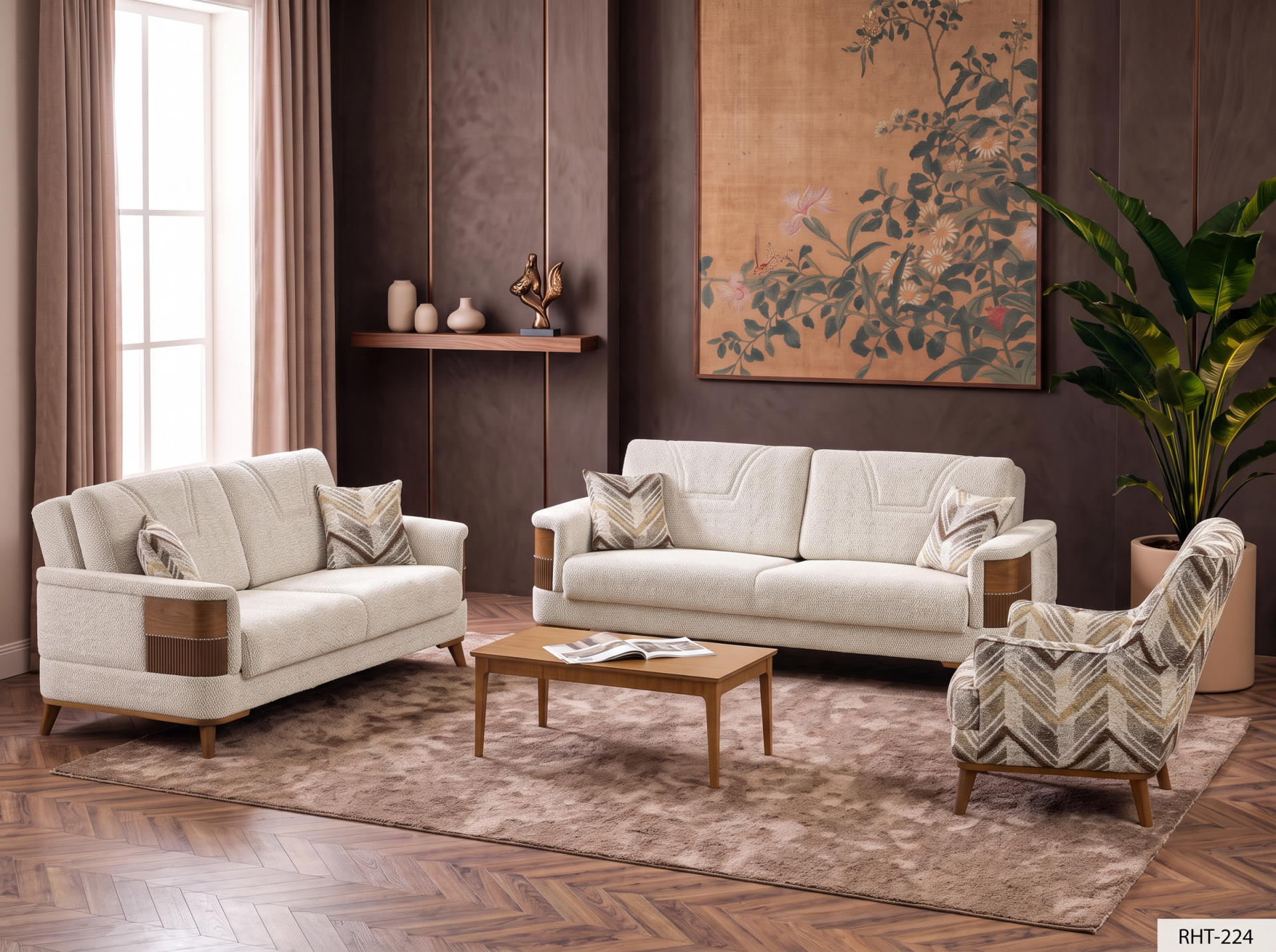 RAHAT ALOHA 3+3+1 KOLTUK TAKIMI RHT-224
