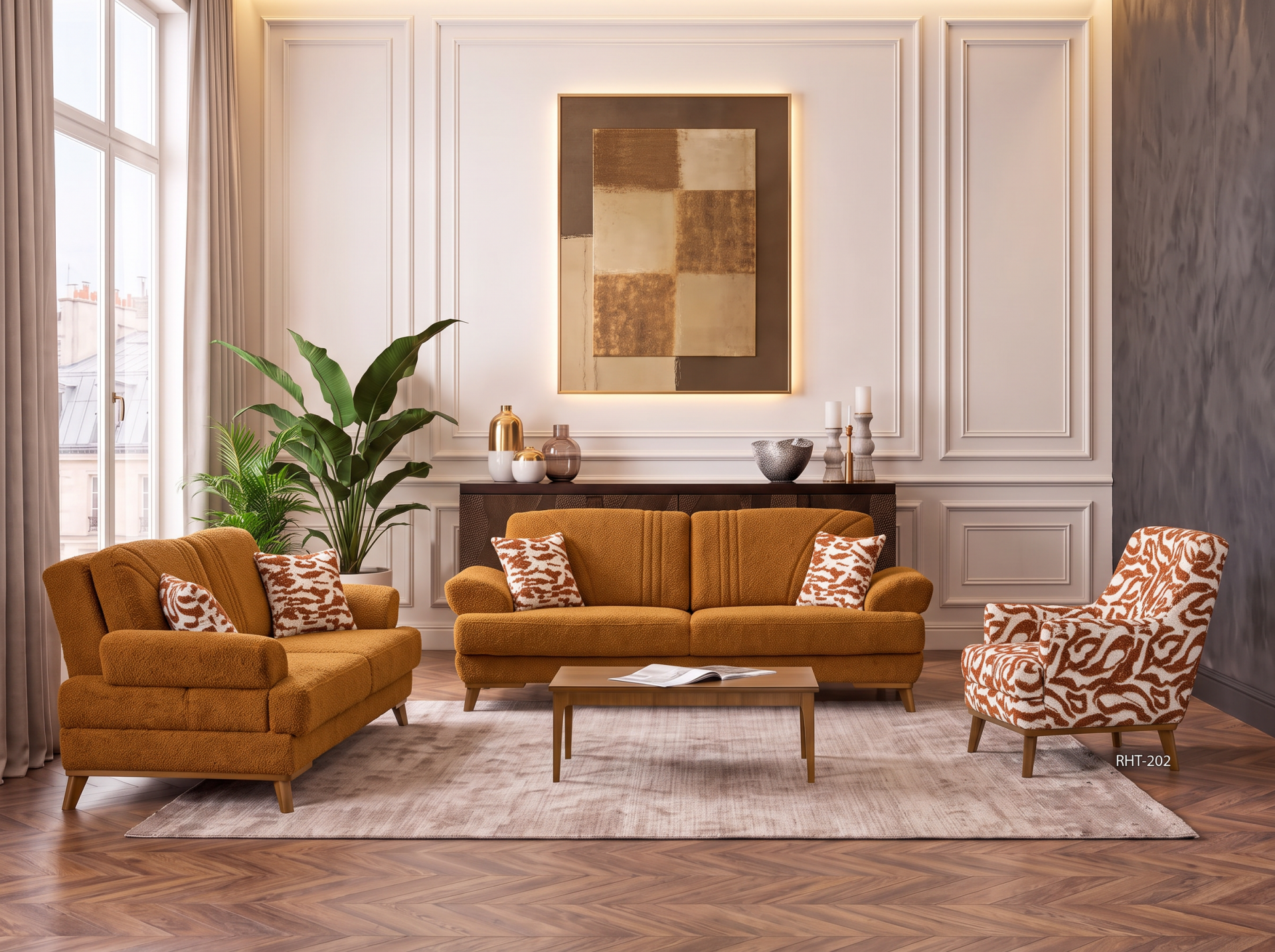 RAHAT ELEGANCE 3+3+1 KOLTUK TAKIMI RHT-202