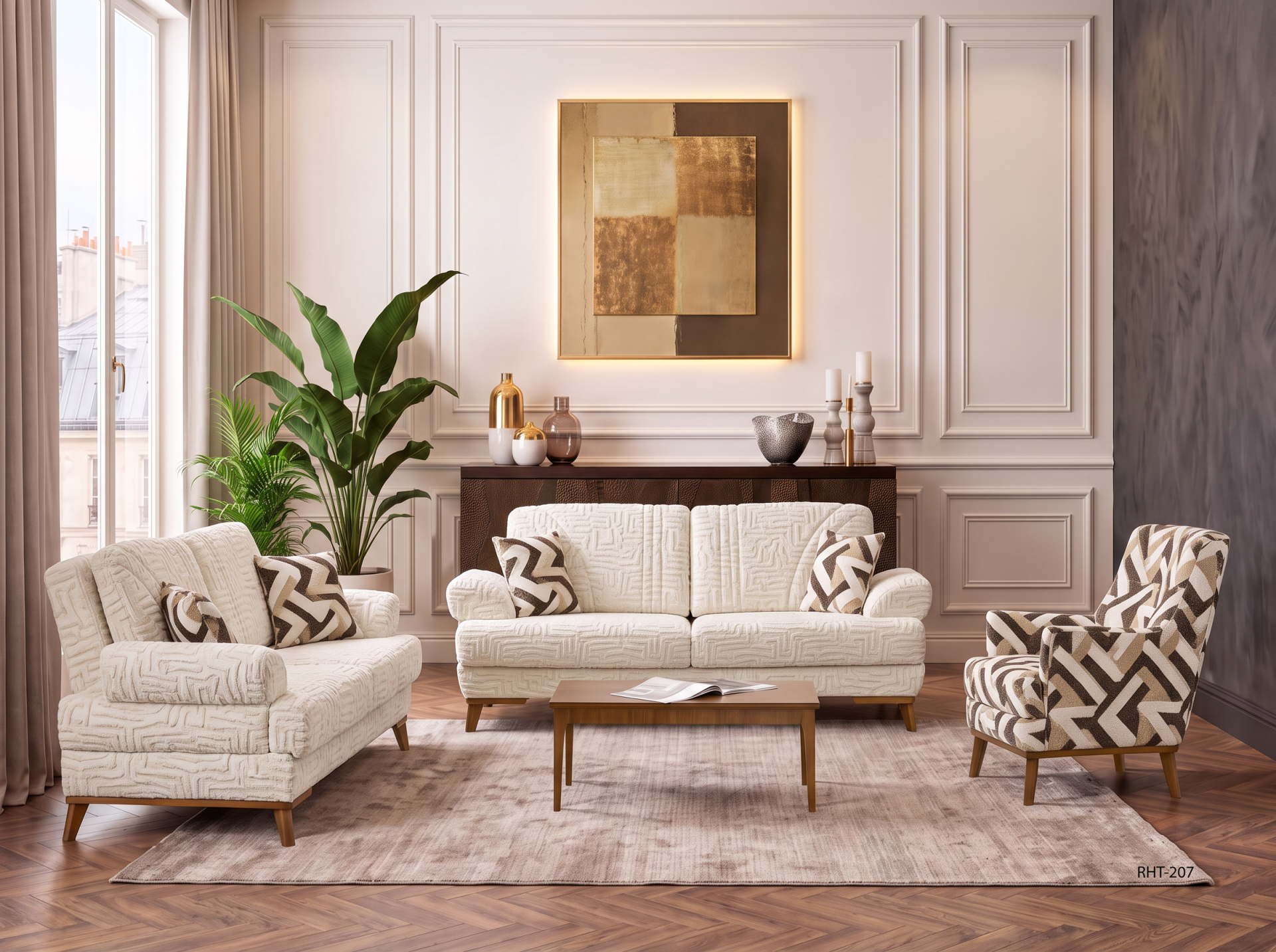 RAHAT ELEGANCE 3+3+1 KOLTUK TAKIMI RHT-207
