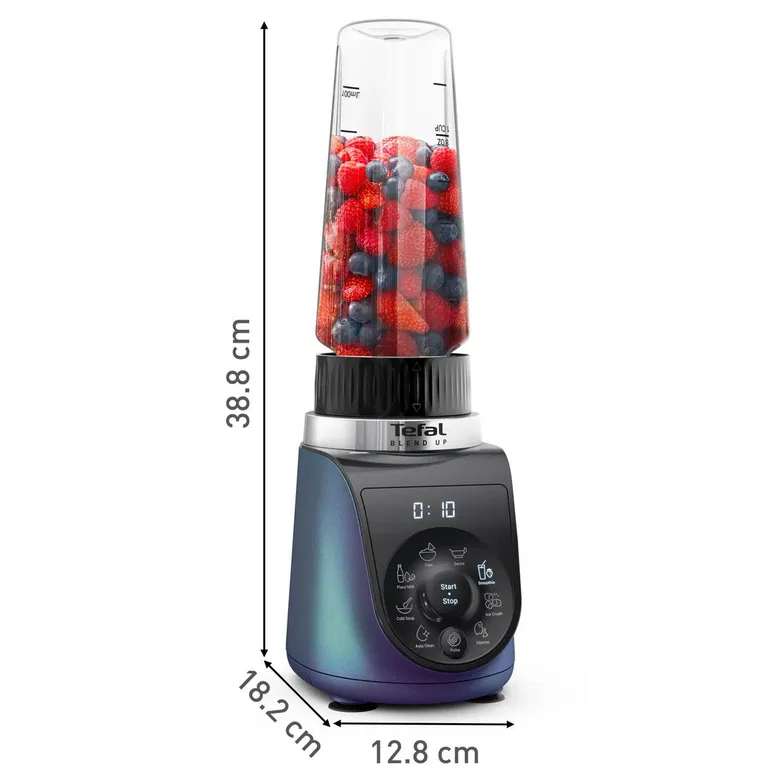 TEFAL BLEND UP KİŞİSEL BLENDER 1000W KUZEY MAVİSİ