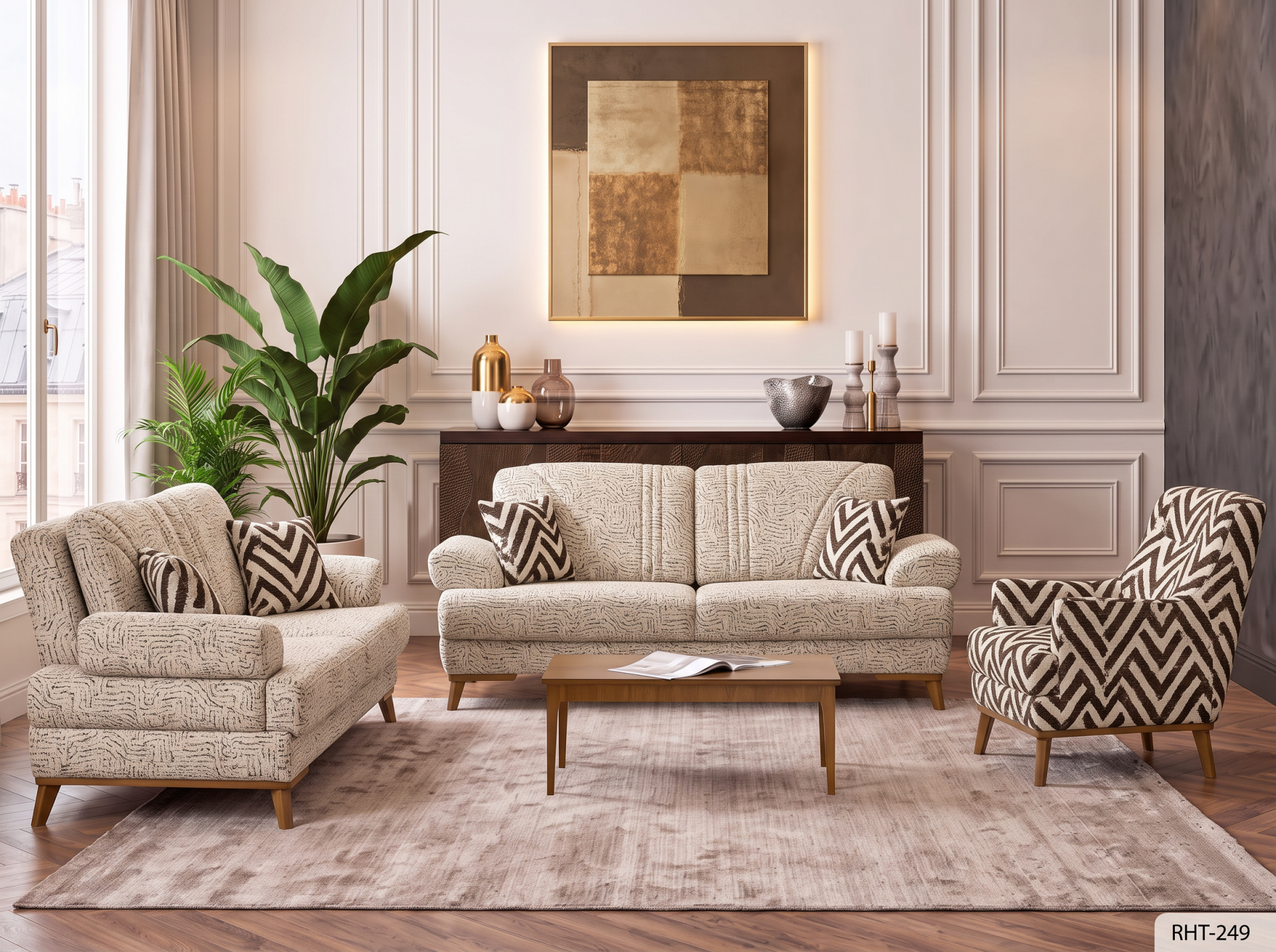 RAHAT ELEGANCE 3+3+1 KOLTUK TAKIMI RHT-249