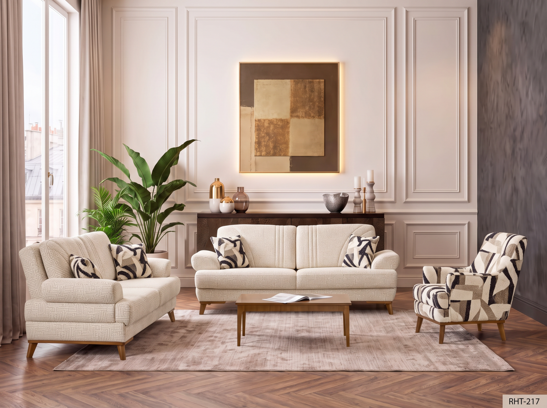 RAHAT ELEGANCE 3+3+1 KOLTUK TAKIMI RHT-217
