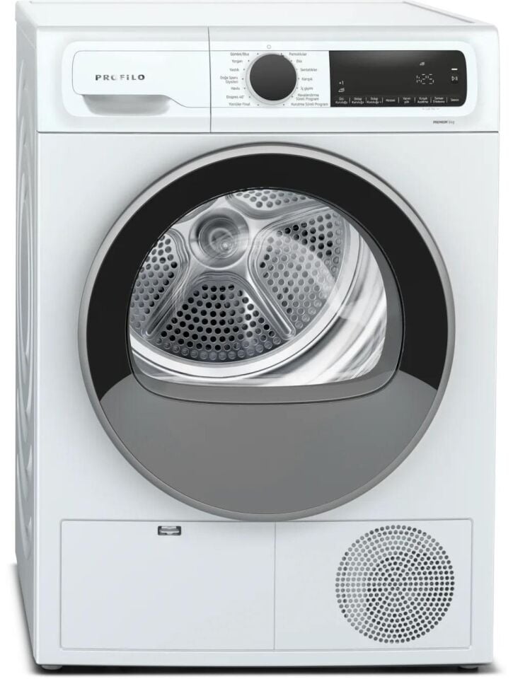 PROFİLO KM9611CTR 9KG ISI POMPALI KURUTMA MAKİNESİ