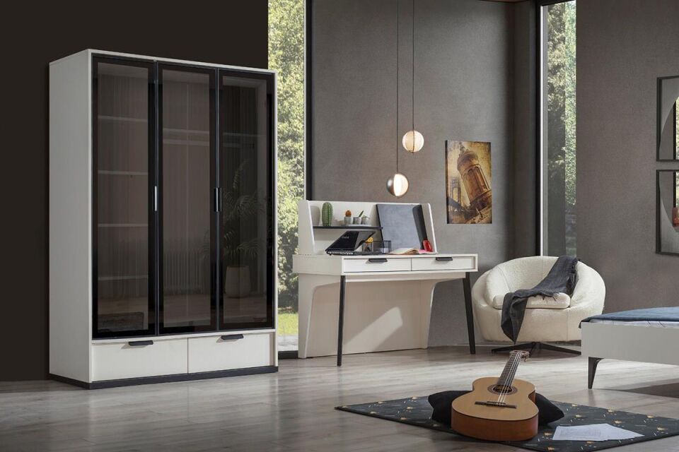 Seven Kolezyum Ay 3 Kapılı Reflekte Dolap