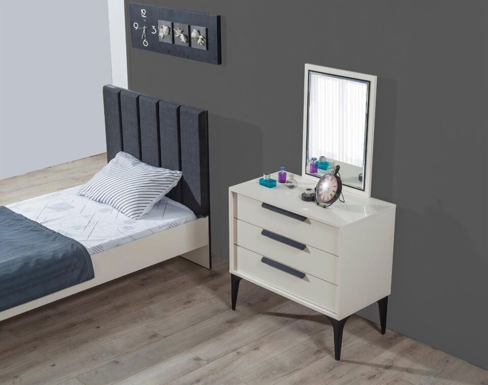 Seven Kolezyum Ay 100*200 Bazalı Karyola(Başlık Dahil)