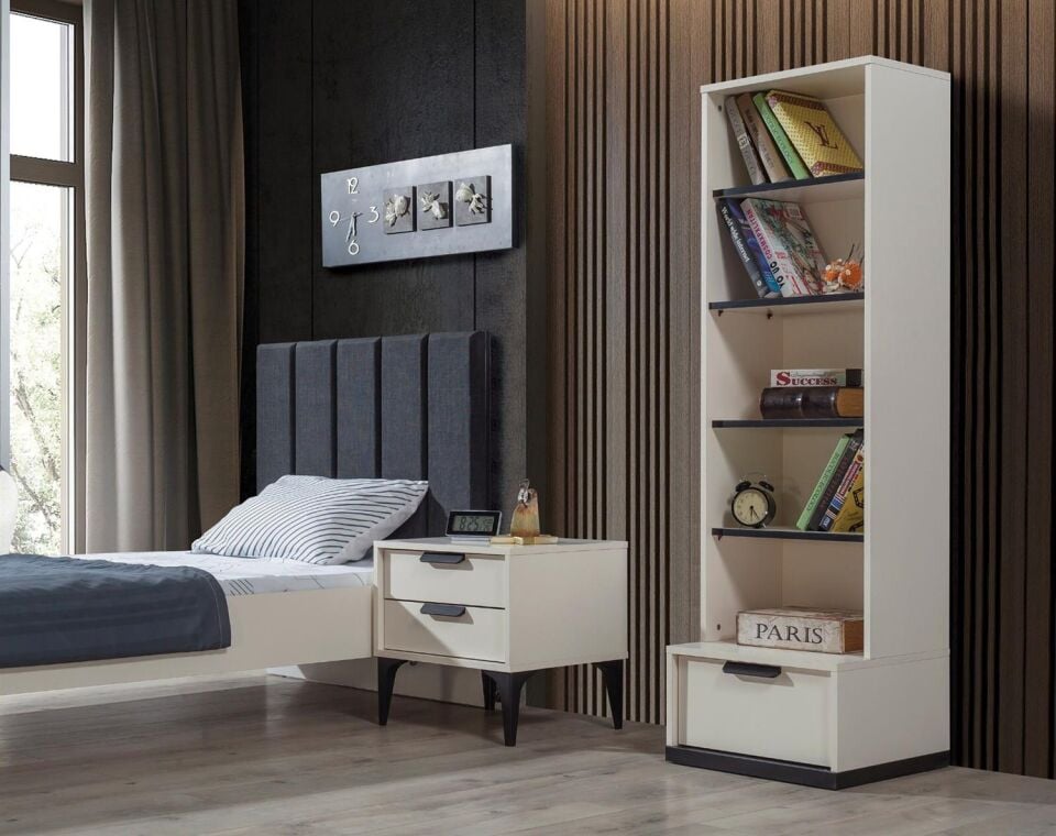 Seven Kolezyum Ay 100*200 Bazalı Karyola(Başlık Dahil)