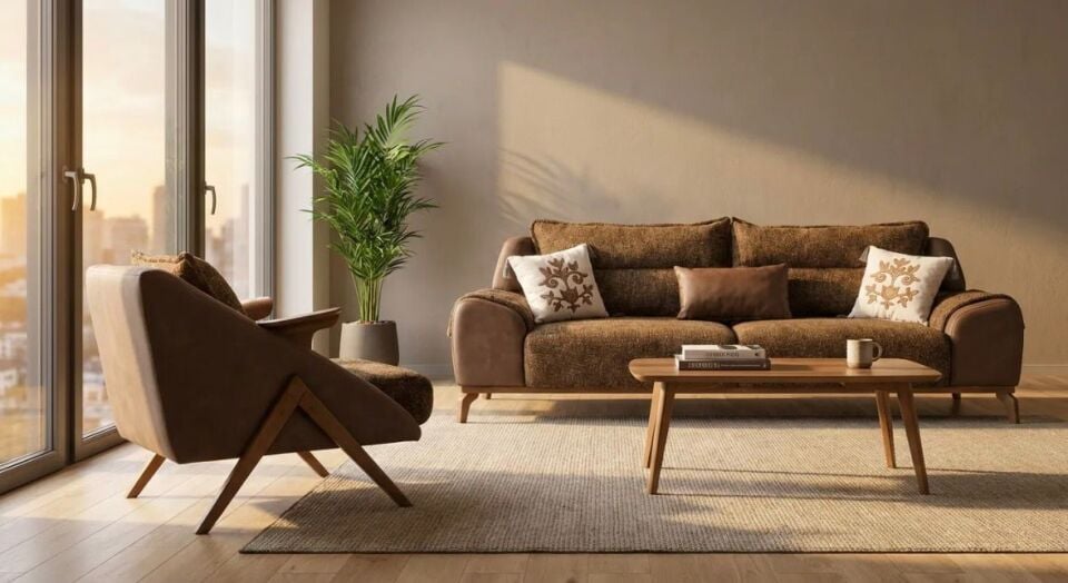 İPEĞİM KELEBEK 2'Lİ KOLTUK