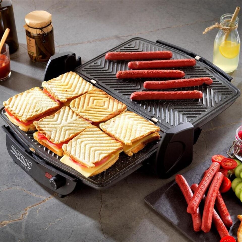 Schafer Contempo Tost Makinesi - 1 Prç. - Inox - Siyah