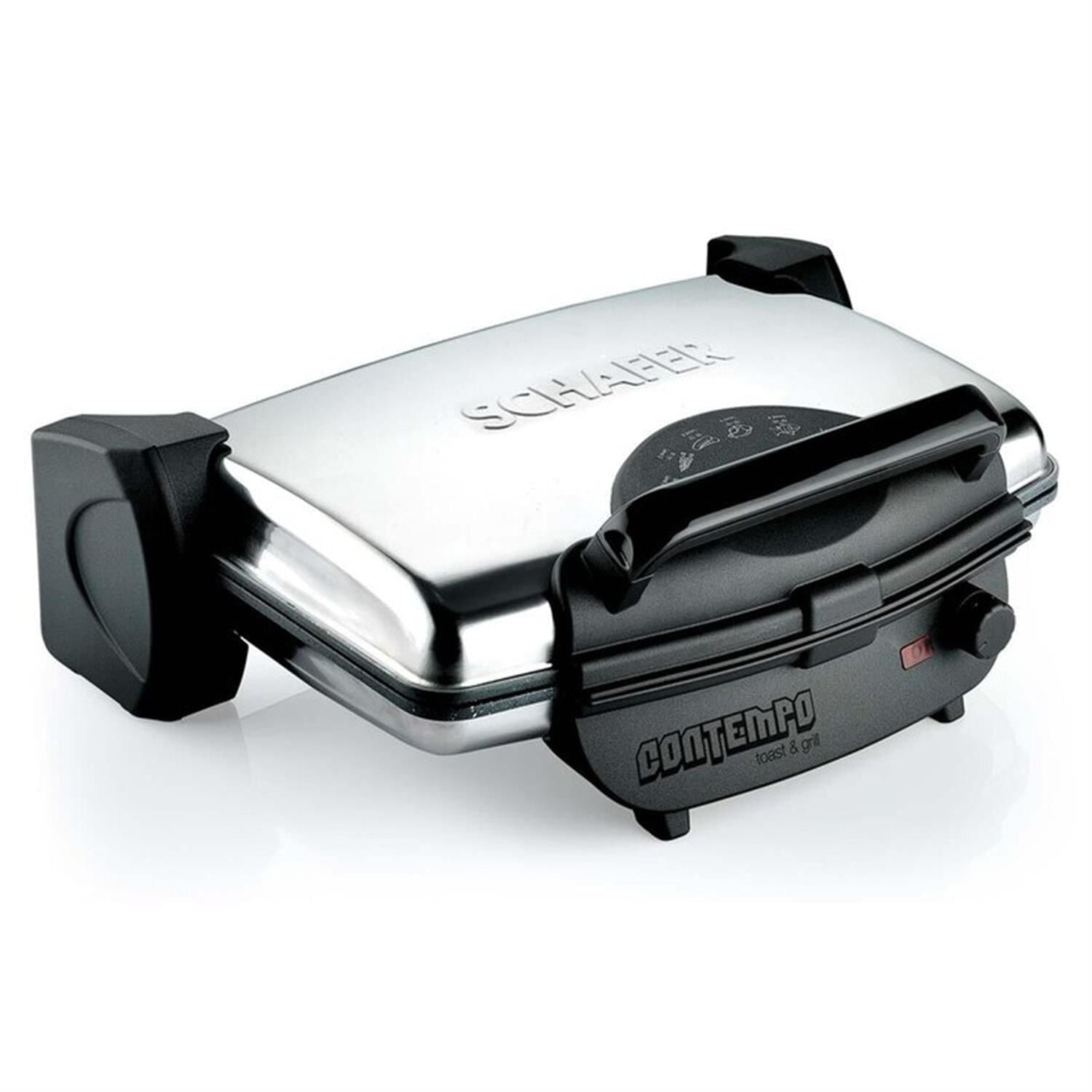 Schafer Contempo Tost Makinesi - 1 Prç. - Inox - Siyah