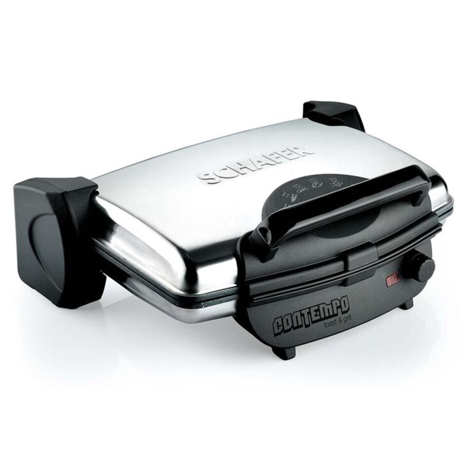 Schafer Contempo Tost Makinesi - 1 Prç. - Inox - Siyah