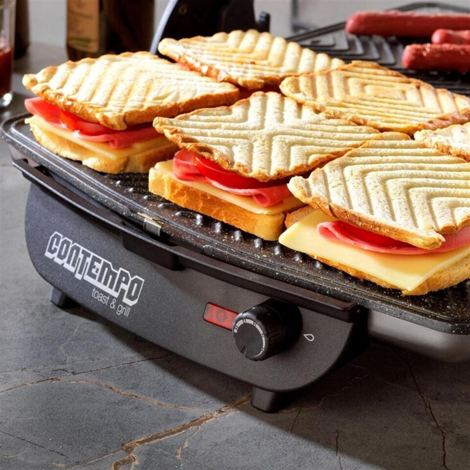 Schafer Contempo Tost Makinesi - 1 Prç. - Inox - Siyah