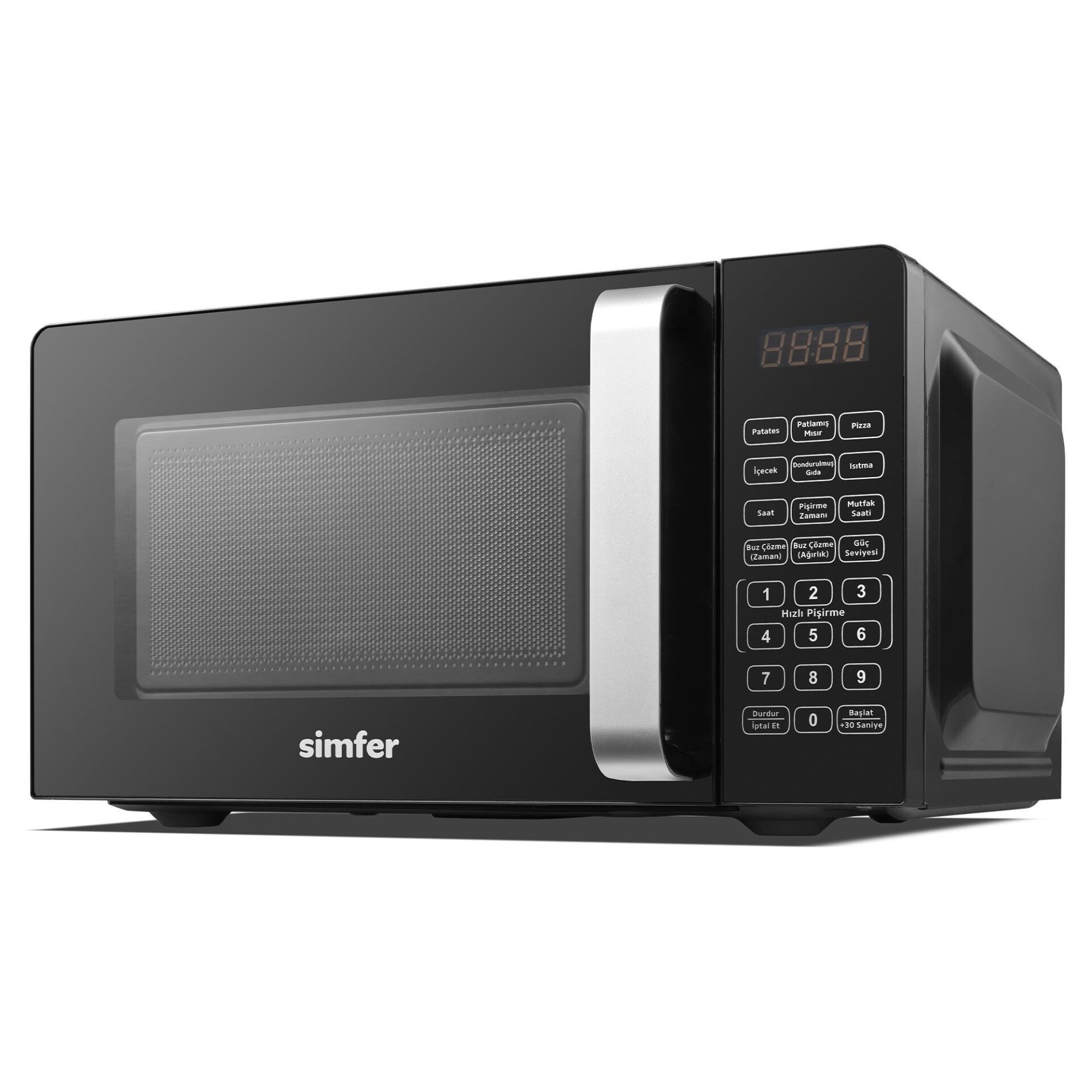 SİMFER SMF-0060 MİKRODALGA 4604 DİJITAL SİYAH 20 LT.