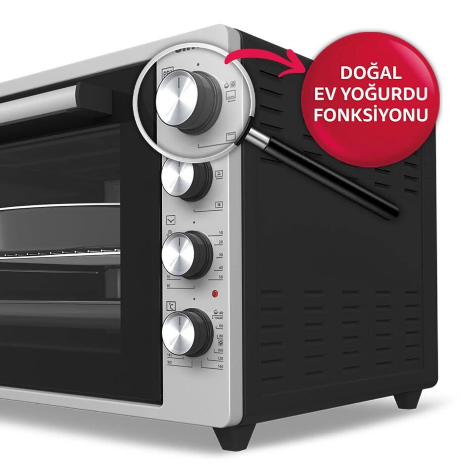 SİMFER SMF-0054 MİNİ FIRIN 4546 BEYAZ 45 LT.