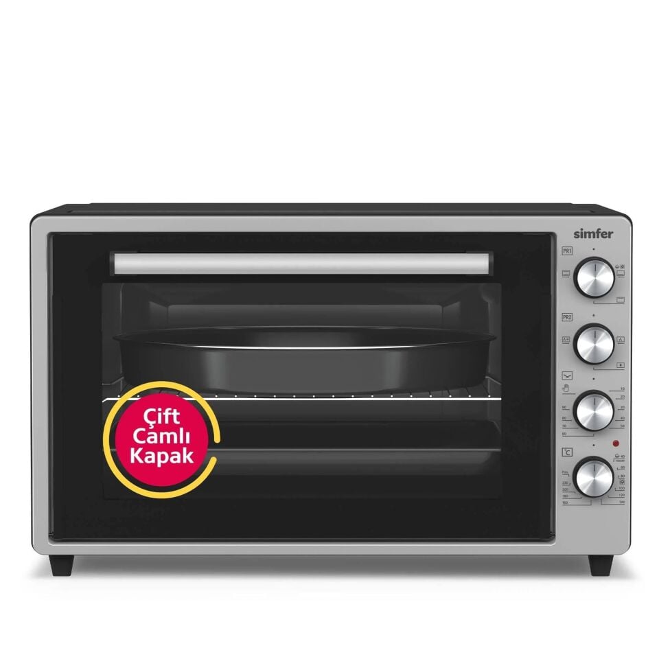 SİMFER SMF-0054 MİNİ FIRIN 4546 BEYAZ 45 LT.