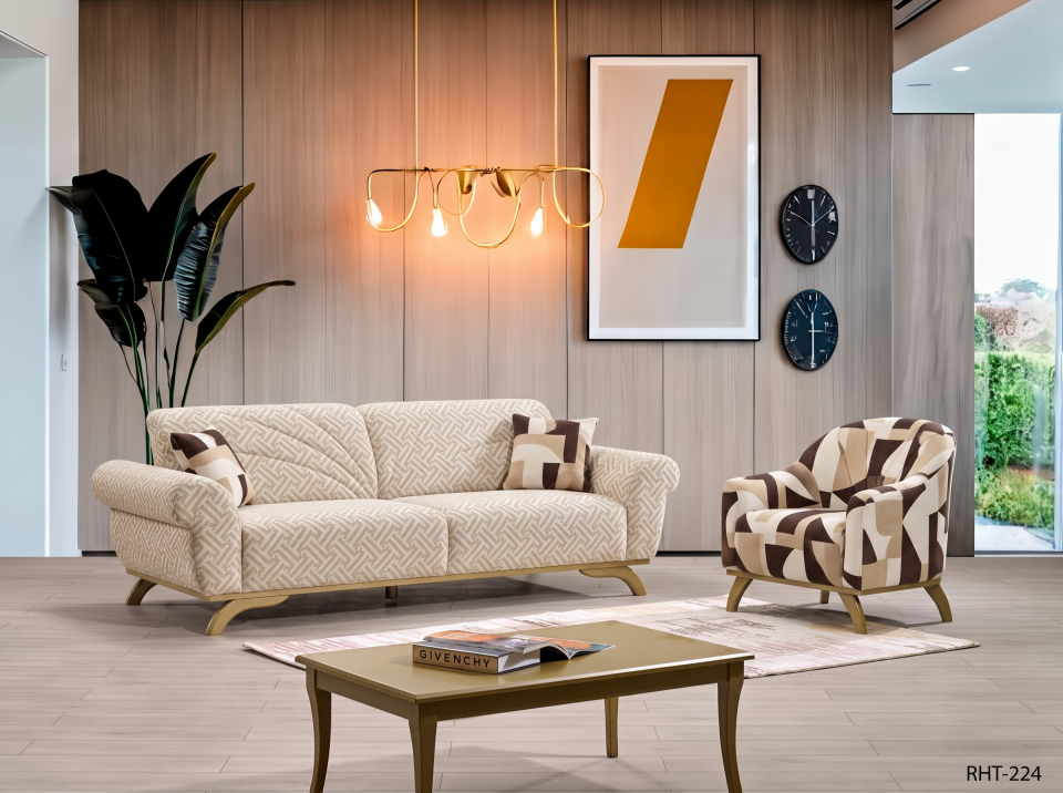 RAHAT ROBİN 3+3+1 KOLTUK TAKIMI RHT-224