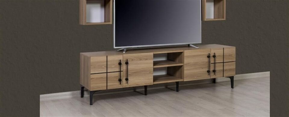 Kozan Moderna Ceviz Km 10 452 Tv Sehpası 200 Cm