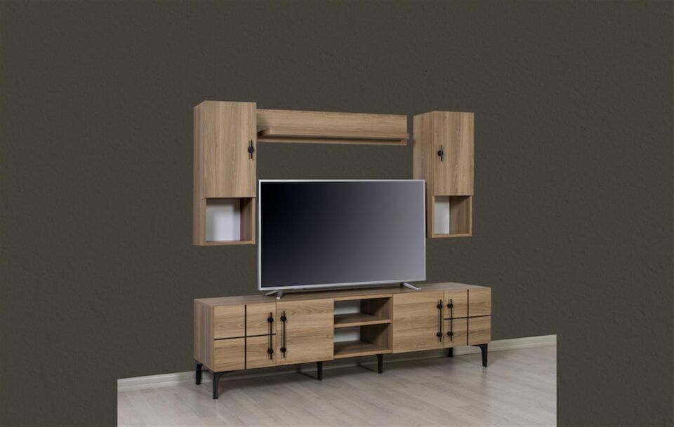 Kozan Moderna Ceviz Km 10 452 Tv Sehpası 200 Cm
