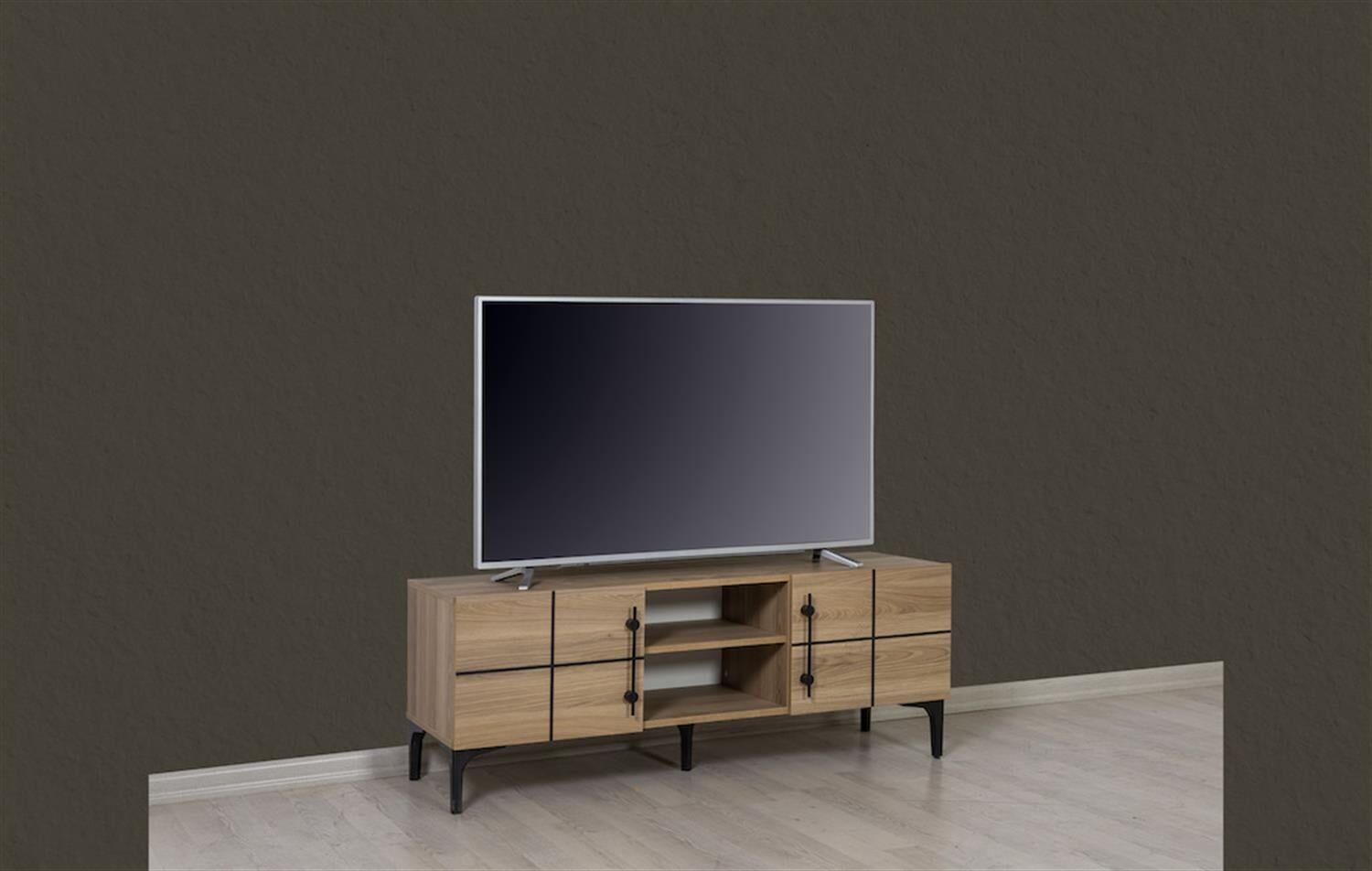 Kozan Moderna Ceviz Km 10 457 Tv Sehpası 150 Cm