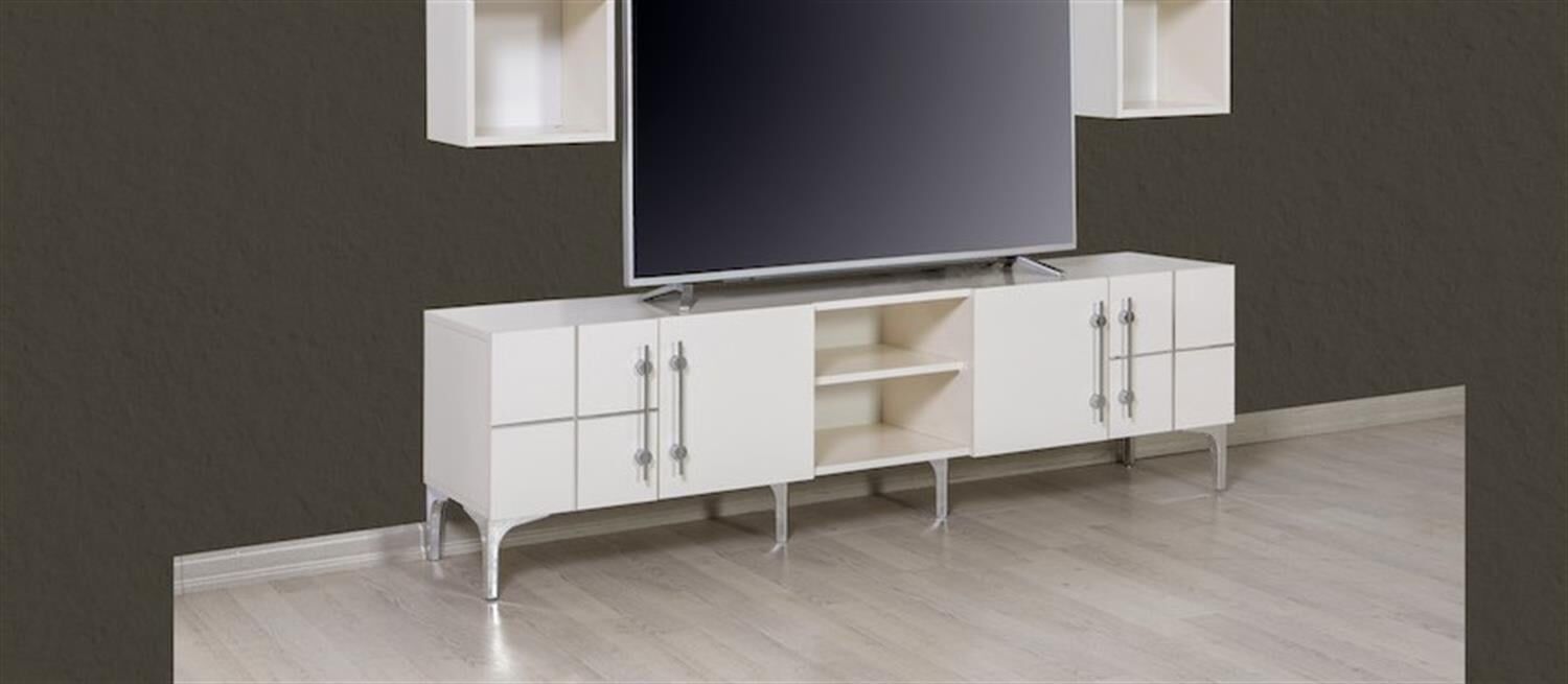 Kozan Moderna Krem Km 10 454 Tv Sehpası 200 Cm