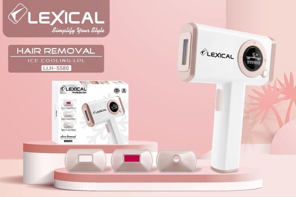 LEXICAL LLH-5580 1.000.000 ATIM IPL LAZER EPİLASYON CİHAZI